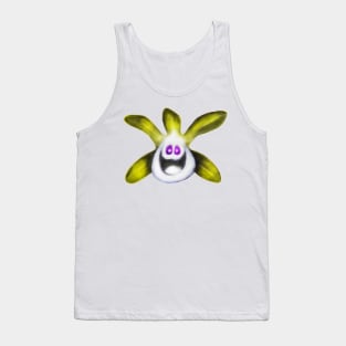 Happy Taeniophyllum Pusillum orchid flower Tank Top